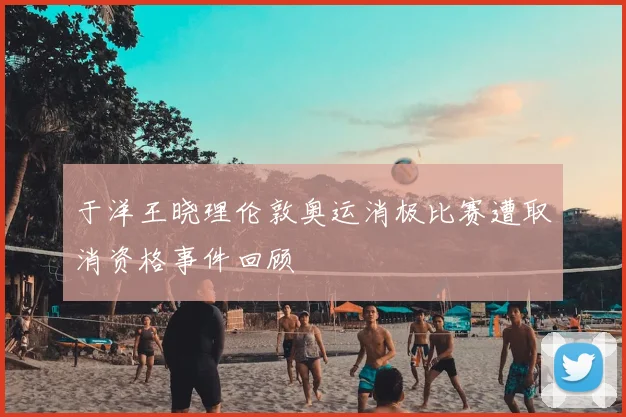 于洋王晓理伦敦奥运消极比赛遭取消资格事件回顾